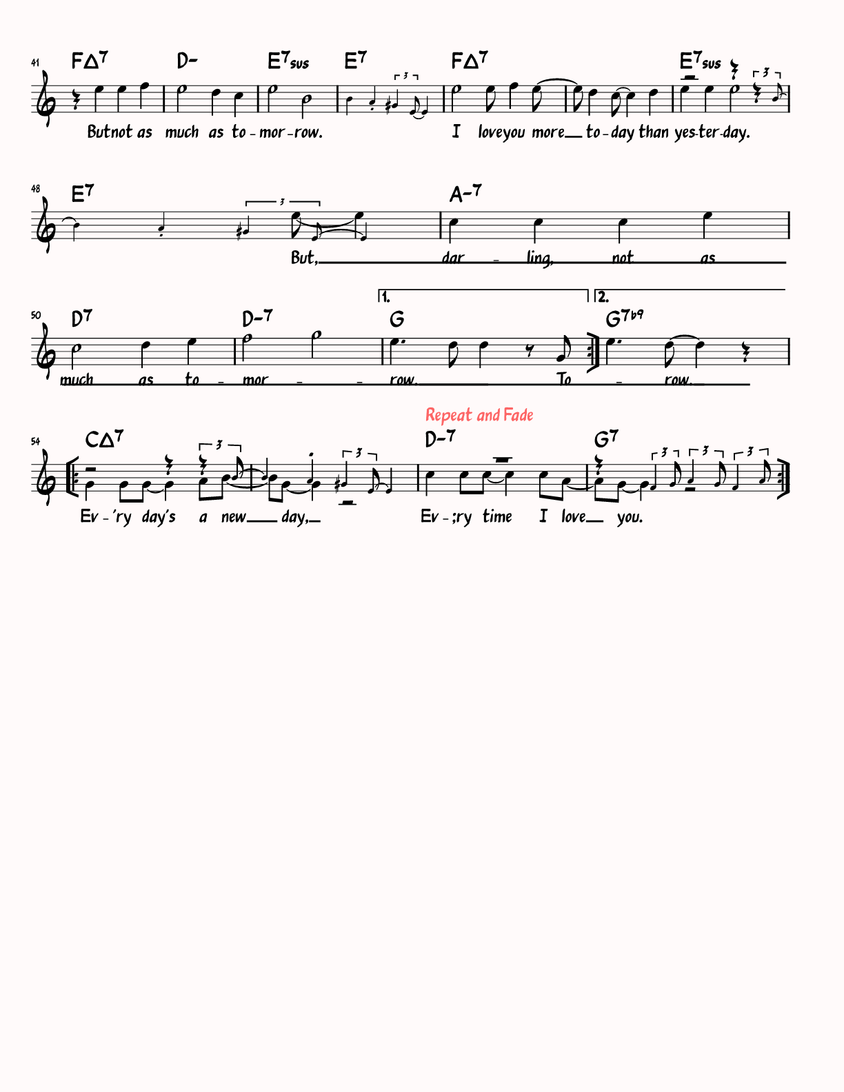 Sheet Music